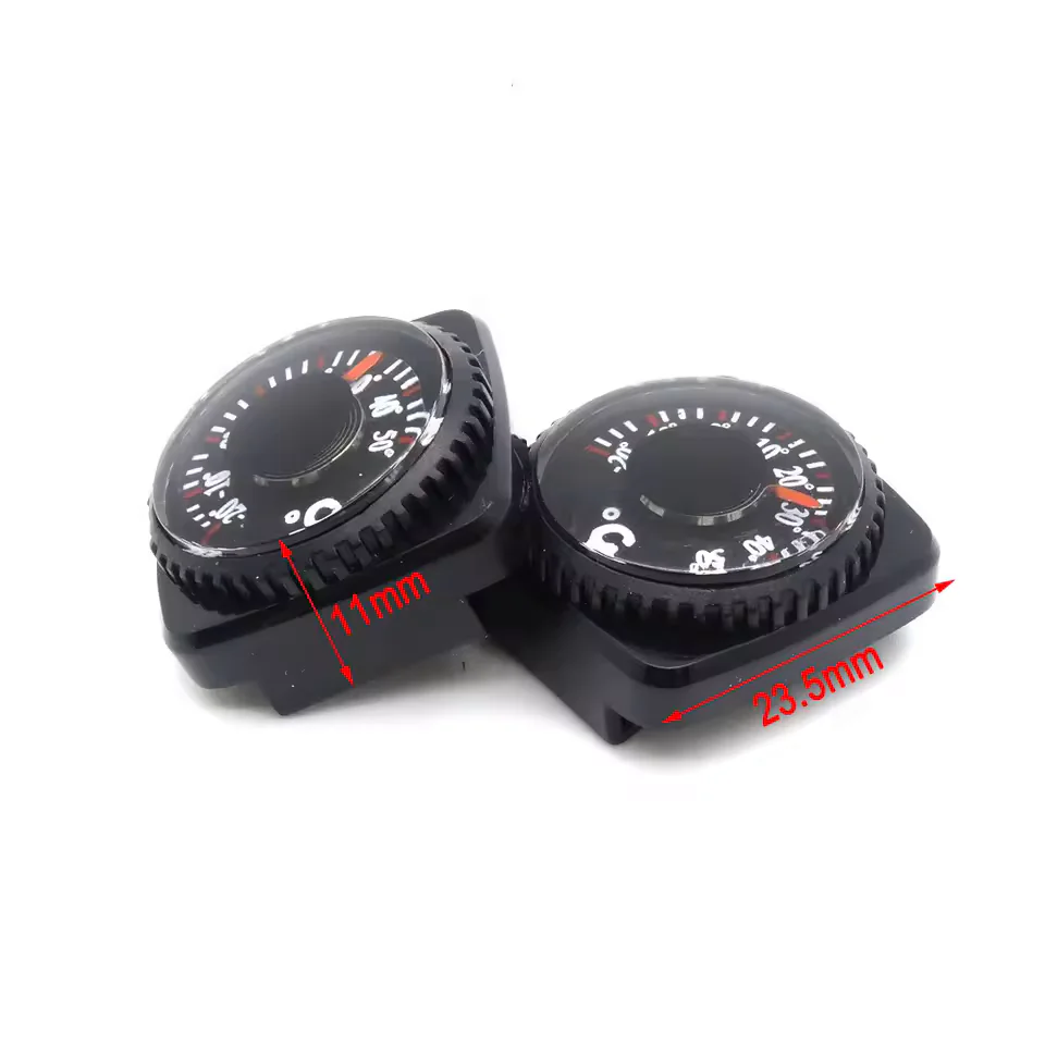 Легкий чорний пластиковий корпус для тривожних наборів і хайкінгу